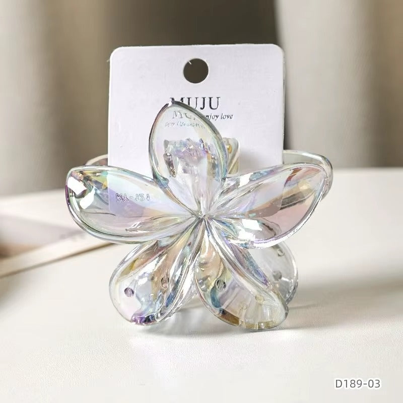 Summer Flower Claw Clips