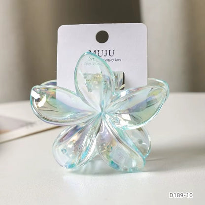 Summer Flower Claw Clips