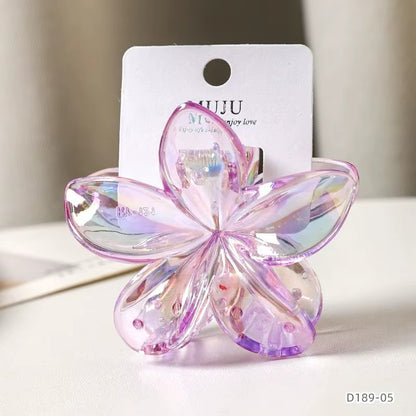 Summer Flower Claw Clips