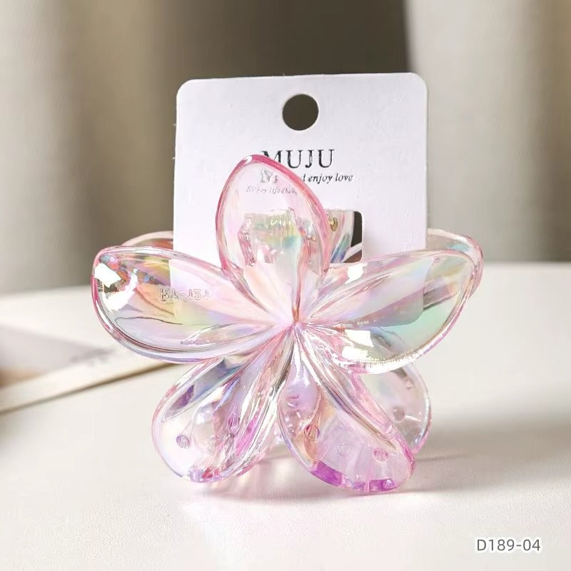 Summer Flower Claw Clips