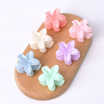 🌺 Hawaiian Flower Hair Claw Clip