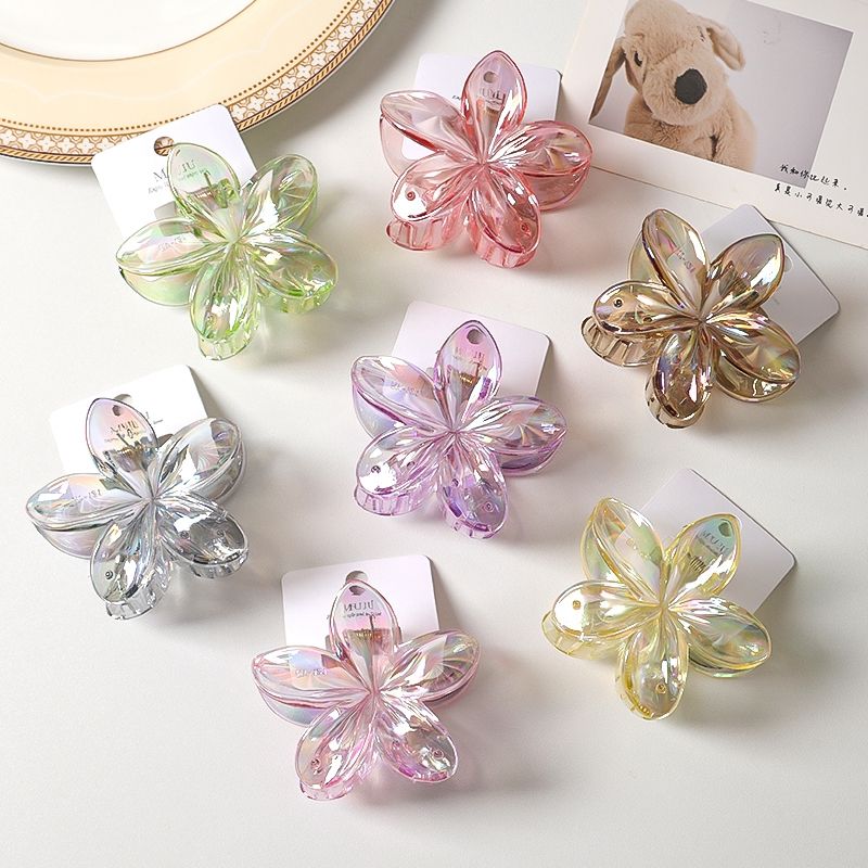 Summer Flower Claw Clips