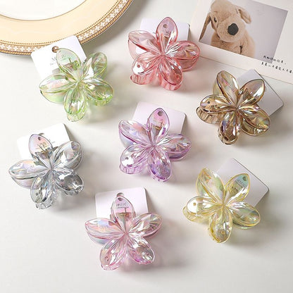 Summer Flower Claw Clips