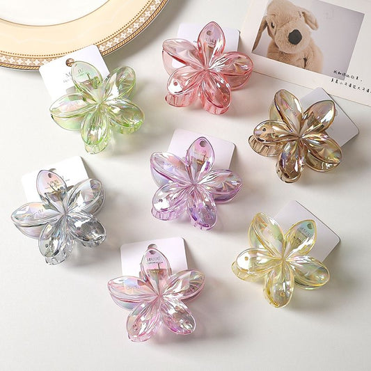 Summer Flower Claw Clips